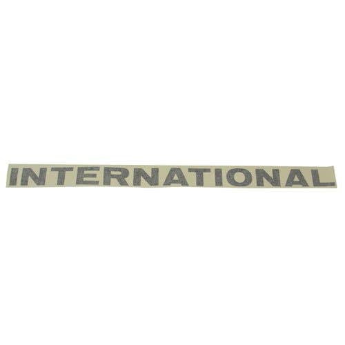 101030 | International Hood Decal | 1-1/2" x 26" | Black | Vinyl | International | Farmall | IH 50 82 101 105 140 140 203 303 315 403 503 615 715 815 915 1420 1440 1460 1470 1480 1482 |