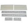 100990 | International Hydro 70 Decal Set | with White Stripes | Vinyl | International | Farmall | IH Hydro 70 | 100990 | International Hydro 70 Decal Set | with White Stripes | Vinyl | International | Farmall | IH Hydro 70 |