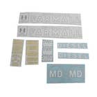 100912 | International McCormick Farmall Decal Set | MD Diesel 1945-52 | Vinyl | International | Farmall | IH M |