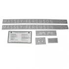 100916 | International McCormick Farmall Decal Set | AV Culti-Vision | Vinyl | International | Farmall | IH A |