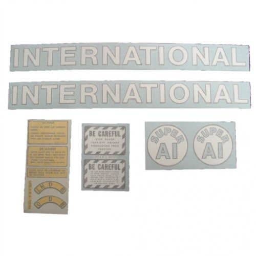 Super AI Decal Set Vinyl fits International Super A Super AI Decal Set Vinyl fits International Super A