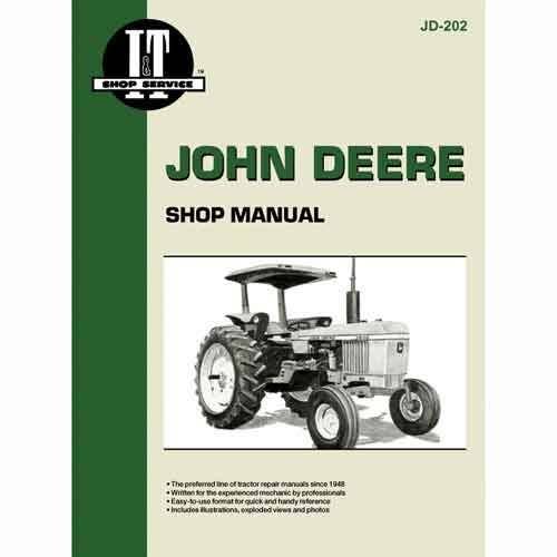 I&T Shop Manual Collection fits John Deere 2240 2040 2240 2440 2510 2520 2630 2640 4040 4240 4440 4640 4840 