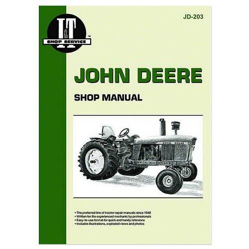 I&T Shop Manual Collection fits John Deere 3010 4000 4010 4320 4520 4620 5010 5020 6030 3020 4020 3020 4020 