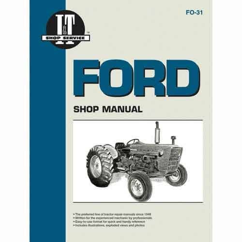 I&T Shop Manual fits Ford 2000 3000 4000 