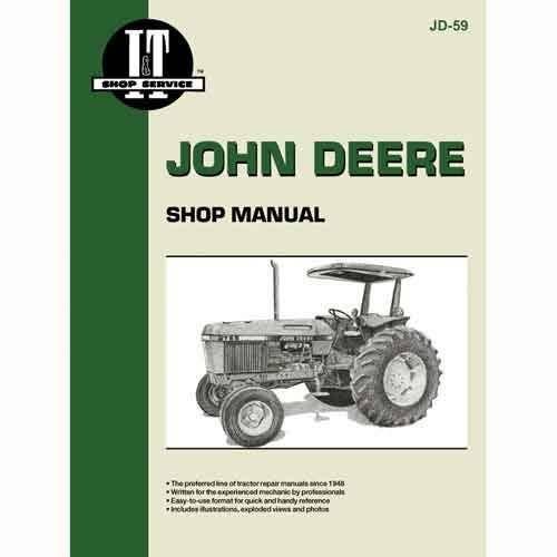 I&T Shop Manual fits John Deere 2750 2755 2855 2955 I&T Shop Manual fits John Deere 2750 2755 2855 2955