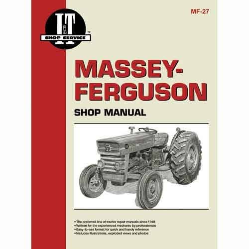 I&T Shop Manual fits Massey Ferguson 135 150 165 I&T Shop Manual fits Massey Ferguson 135 150 165