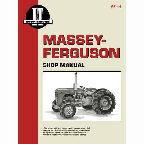 102283 | I&T Shop Manual | Massey Ferguson F40 TO35 35 50 202 202 204 204 | Massey Harris 50 202 |