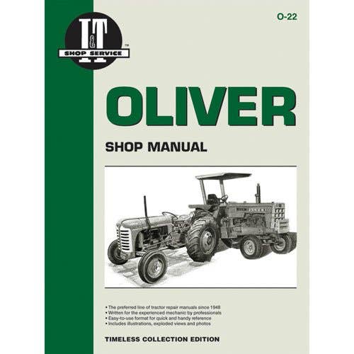 I&T Shop Manual fits Oliver 2050 2150 I&T Shop Manual fits Oliver 2050 2150