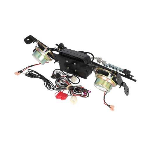 161581 | Jensen Mini Heavy-Duty Radio Kit for John Deere Skid Steer | John Deere 318D 318E 319D 319E 320D 320E 323D 323E 324E 326D 326E 328D 328E 329D 329E 332D 332E 333D 333E |