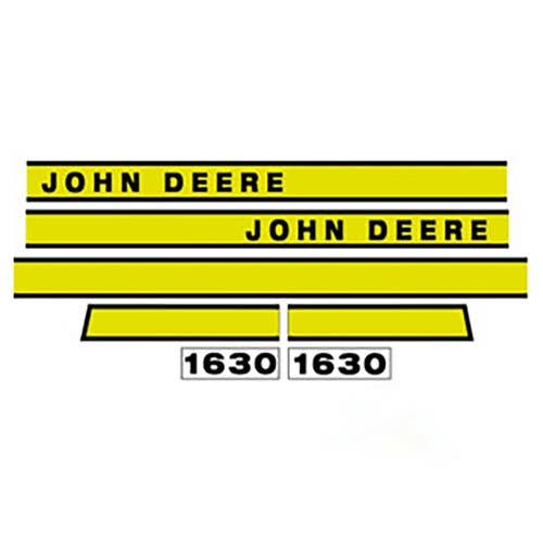 164856 | John Deere 1630 Hood Decal | John Deere 1630 |  | JD1630 | L33427 RH | L33428 LH