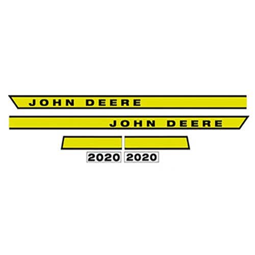164859 | John Deere 2020 Hood Decal | John Deere 2020 2020 |  | JD2020 | T29949 RH | T29950 LH | R48204 LH | T22803 LH | R48203 RH | T22802 RH
