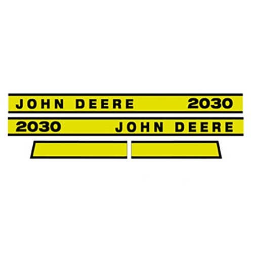 2030 Hood Decal fits John Deere 2030 JD2030E 2030 Hood Decal fits John Deere 2030 JD2030E