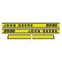 164861 | John Deere 2030 Hood Decal | John Deere 2030 | | JD2030E 164861 | John Deere 2030 Hood Decal | John Deere 2030 | | JD2030E