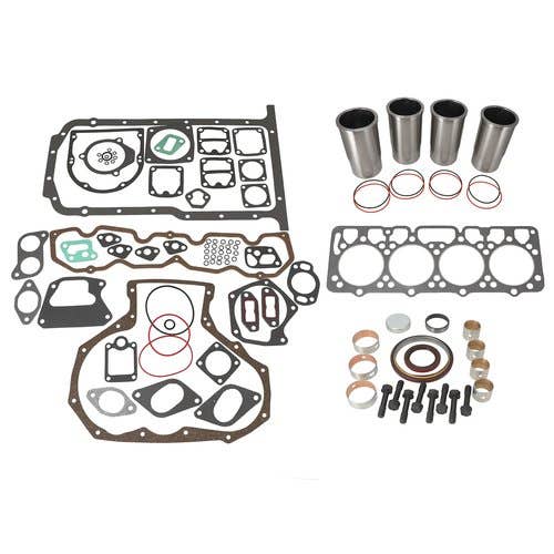 Engine Rebuild Kit - Less Bearings - High Compression Pistons - Early fits John Deere 270 500A 500 254 270 3010 3020 500A 500 Engine Rebuild Kit - Less Bearings - High Compression Pistons - Early fits John Deere 270 500A 500 254 270 3010 3020 500A 500