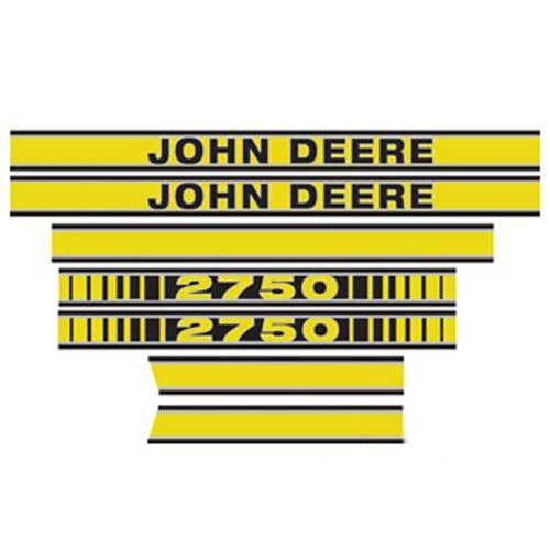 164873 | John Deere 2750 Hood Decal | John Deere 2750 |  | JD2750