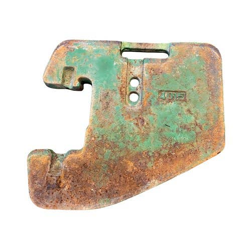 411748 | Suitcase Weight | John Deere 5045 5055 5065 5065M 5075 5075M 5076EF 5083 5085M 5093 5095MH 5101 5103 5104 5105 5105M 5105ML 5203 5204 5225 5303 5325 5415 5425 5525 5603 5615 5625 5715 5725 6100 6100D 6105M 6110 6110D 6115D 6115M 6120 |  | 4015