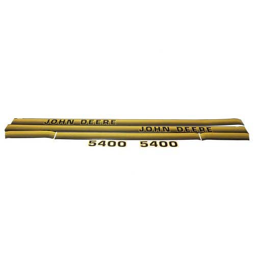 183245 | John Deere 5400 Hood Decal Set | Mylar | John Deere 5400 |