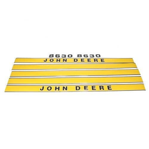 8630 Hood Decal Set Mylar fits John Deere 8630 8630 Hood Decal Set Mylar fits John Deere 8630