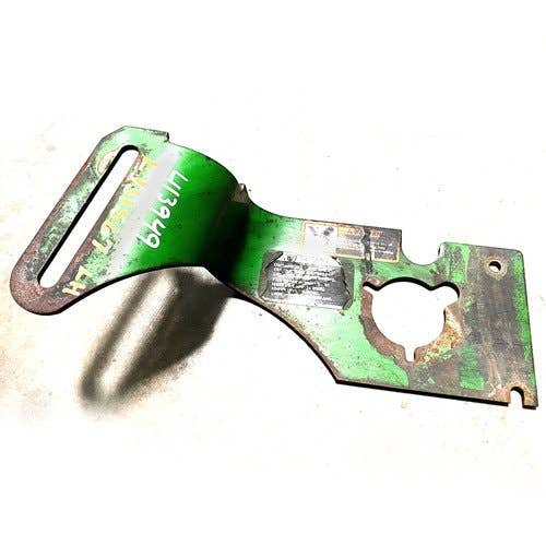 Used Guage Wheel Support Arm Left Hand fits John Deere 449 450M 457 458 459 460M 460R 467 468 469 547 550M 557 558 559 560M 560R 567 568 569 E131567