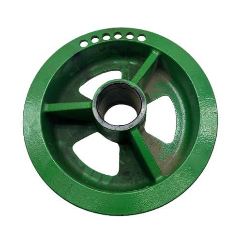 Used Feeder House Upper Drive Pully ( Extra Heavy Duty ) fits John Deere 9660 STS H174585 Used Feeder House Upper Drive Pully ( Extra Heavy Duty ) fits John Deere 9660 STS H174585
