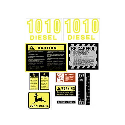 164939 | John Deere Hood Decal | 1010 | John Deere 1010 1010 |  | JD1010