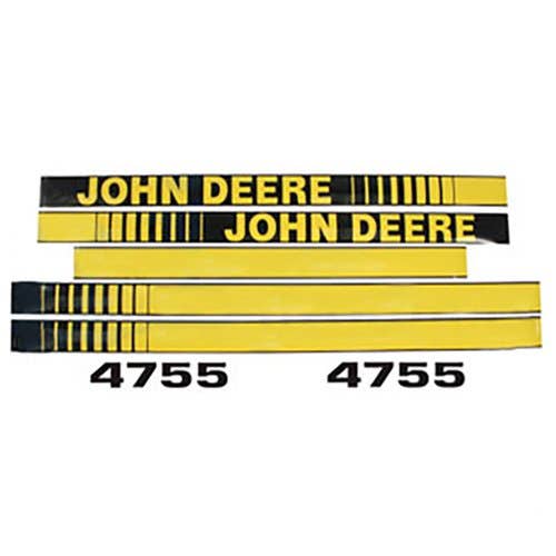 164920 | John Deere Hood Decal | 4755 | John Deere 4755 |  | JD4755