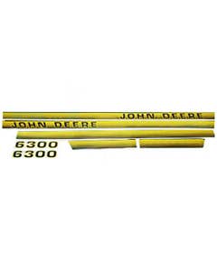 164929 | John Deere Hood Decal | 6300 | John Deere 6300 | | JD6300