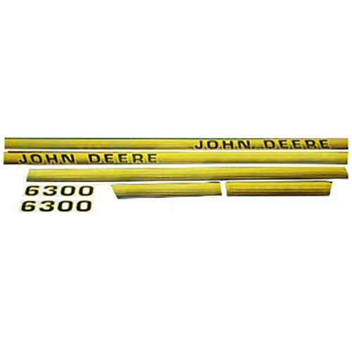 Hood Decal 6300 fits John Deere 6300 JD6300 Hood Decal 6300 fits John Deere 6300 JD6300