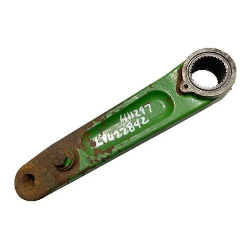 411297 | Rockshaft Lift Arm | John Deere 4044M 4044R 4049M 4049R 4052M 4052R 4066M 4066R |  | LVU22842
