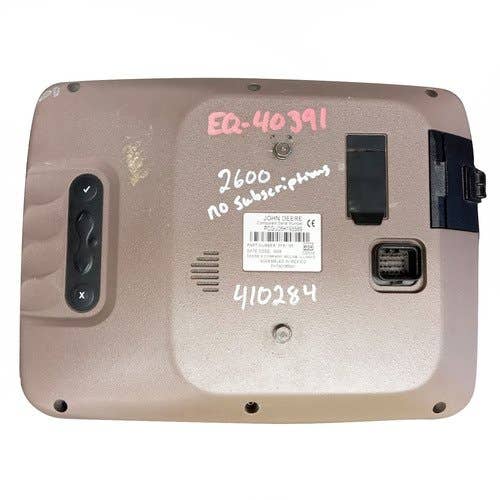 410284 | GREENSTAR 2600 Display Monitor | John Deere S540 S550 S550 STS S560 S650 S650 STS S660 STS S670 S670HM S670 STS S680 S680HM S680 STS S685 S685HM S690 S690HM S760 S770 7330 Premium 7430E Premium 7430 Premium 7530E |  | PF81185 | PHT90188941