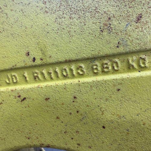 412509 | Wheel Weight | Sold Individually | John Deere 8570 8770 8870 |  | R111013