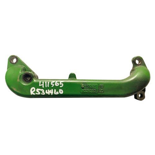 411565 | Coolant Manifold | Single Outlet | John Deere R4030 W540 6R 145 6R 155 6R 165 6R 175 6R 185 6R 195 6R 215 7R 210 7R 230 6068 6140R 6145R 6150M 6150R 6150RH 6155M 6155MH 6155R 6155RH 6170M 6170R 6175M 6175R 6190R 6195M 6195R |  | R534460, R536285