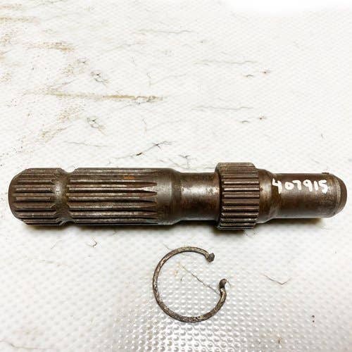 407915 | Rear PTO Shaft | 1000 RPM | John Deere 8R 230 8R 250 8R 280 8R 310 8R 340 8RX 310 8RX 340 7630 7720 7730 7820 7830 7920 7930 8100 8110 8120 8220 8225R 8230 8235R 8245R 8260R 8270R 8285R 8295R 8300 8310 8310R 8320 |  | R562721 | R122910 | R266970