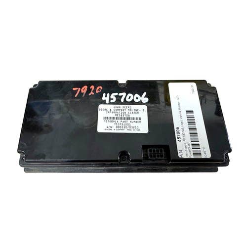 457006 | Vehicle Monitor - IVT - PowerQuad | John Deere 7185J 7195J 7200J 7205J 7210J 7215J 7225J 7230J 7630 7715 7720 7730 7815 7820 7830 7920 7930 8130 8230 8330 8430 8530 9230 9330 9430 9530 9630 |  | RE183708