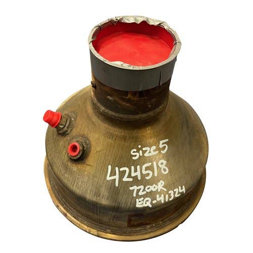 424518 | Axial Exhaust Outlet | Size 5 | John Deere W540 7200R 7215R |  | RE541814