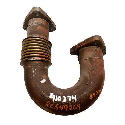 Used EGR Tube Hot Side fits John Deere 9420R 9420RX 9460R 9460RT 9470R 9470RT 9470RX 9510R 9510RT 9520R 9520RT 9520RX 9560R 9560RT RE549269, RE544176 Used EGR Tube Hot Side fits John Deere 9420R 9420RX 9460R 9460RT 9470R 9470RT 9470RX 9510R 9510RT 9520R 9520RT 9520RX 9560R 9560RT RE549269, RE544176