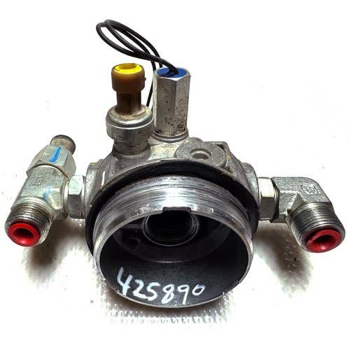 Used Steering Hydraulic Filter Head fits John Deere 8310RT 8320RT 8335RT 8345RT 8360RT 8370RT 9460RT 9470RT 9510RT 9520RT 9560RT 9570RT RE577251 Used Steering Hydraulic Filter Head fits John Deere 8310RT 8320RT 8335RT 8345RT 8360RT 8370RT 9460RT 9470RT 9510RT 9520RT 9560RT 9570RT RE577251