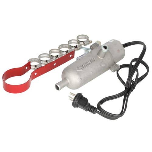 107379 | Kat's External Tank Engine Heater | Thermostatically Controlled | 1500 Watt | 240V |