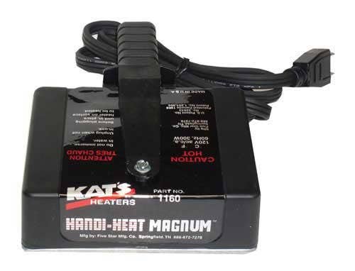 107391 | Kat's Handi-Heat Magnum Magnetic Heater | 3" x 5" | 300 Watt | 120V |