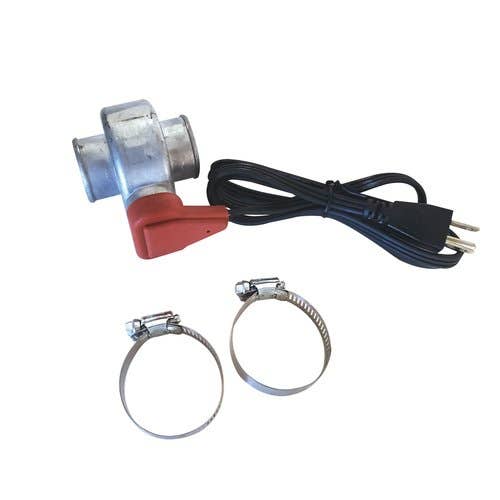 107388 | Kat's Lower Radiator Hose Heater | Thermostatically Controlled | 1-3/4" | 600 Watt | 120V |