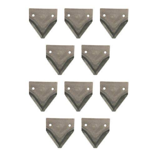 140847 | Knife Blade - 12 Gauge | Black | Top Serrated | 10 Pack | John Deere 200 900 |  | H84413 | 714607