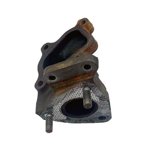 Used Turbocharger Muffler Flange fits Kubota MX5800H 1A333-12324 Used Turbocharger Muffler Flange fits Kubota MX5800H 1A333-12324