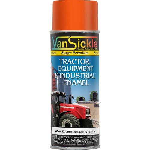 Kubota Orange 2 Tractor Aerosol fits Paint Kubota Kubota Orange 2 Tractor Aerosol fits Paint Kubota