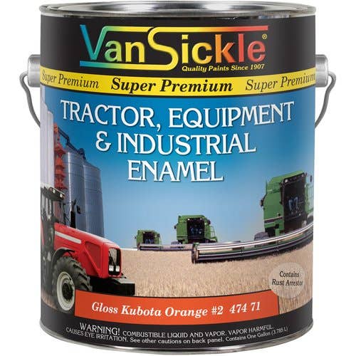 108352 | Kubota Orange 2 Tractor Paint | Gallon |