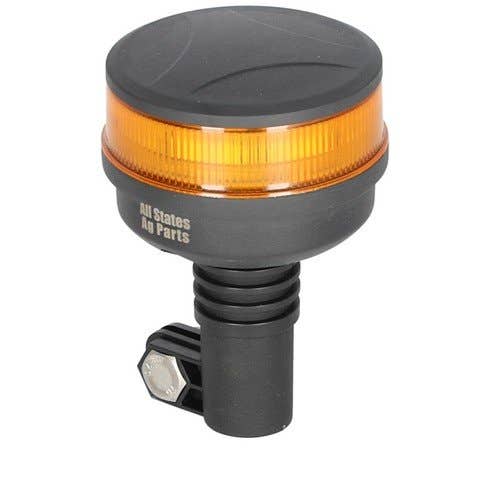 165374 | LED Beacon Light - 6 Function | DIN Stem Mount | Flat Top |