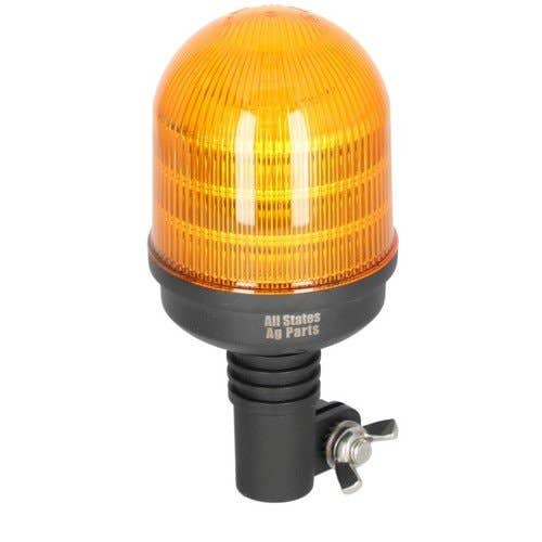 165375 | LED Beacon Light - 6 Function | DIN Stem Mount | Dome Top | John Deere SE6010 SE6020 SE6110 SE6310 SE6410 5055E 5065E 5070M 5075E 5085M 5100M 5100R 5100RN 5115M 5620 5720 5820 6090MC 6090RC 6100MC 6100RC 6105M 6105R 6110 6110E |  | AZ101891