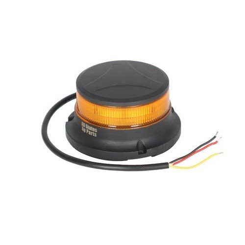 165372 | LED Beacon Light - 6 Function | Fixed Flat Mount | Flat Top |