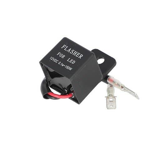 156502 | LED Flasher Unit - 12V | Warning Lights | Case IH C50 C60 C70 C80 C90 C100 CPX420 CPX610 CPX620 Farmall 75A JX1070U MX80C MX90C MX100 MX100C MX110 MX120 MX135 MX150 MX170 MX200 MX240 258 265 385 395 420 485 495 585 595 620 685 695 782 844XL |