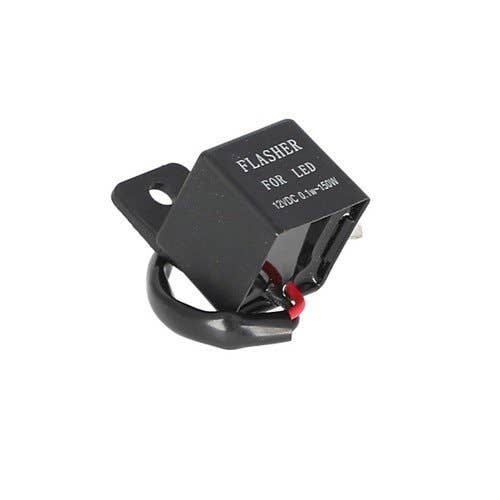 156502 | LED Flasher Unit - 12V | Warning Lights | Case IH C50 C60 C70 C80 C90 C100 CPX420 CPX610 CPX620 Farmall 75A JX1070U MX80C MX90C MX100 MX100C MX110 MX120 MX135 MX150 MX170 MX200 MX240 258 265 385 395 420 485 495 585 595 620 685 695 782 844XL |