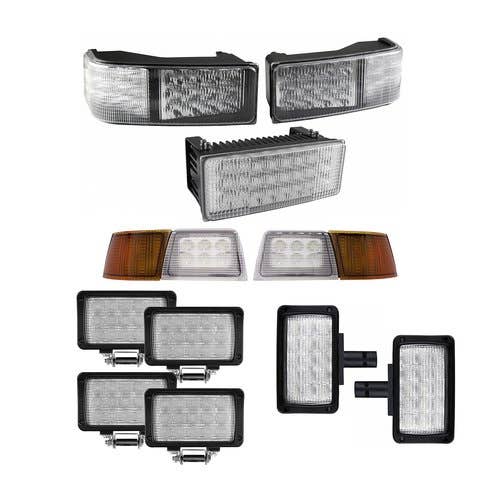 LED Flood Beam Light Kit fits Case IH MX180 MX200 MX210 MX220 MX230 MX240 MX255 MX270 MX285 8302262 LED Flood Beam Light Kit fits Case IH MX180 MX200 MX210 MX220 MX230 MX240 MX255 MX270 MX285 8302262